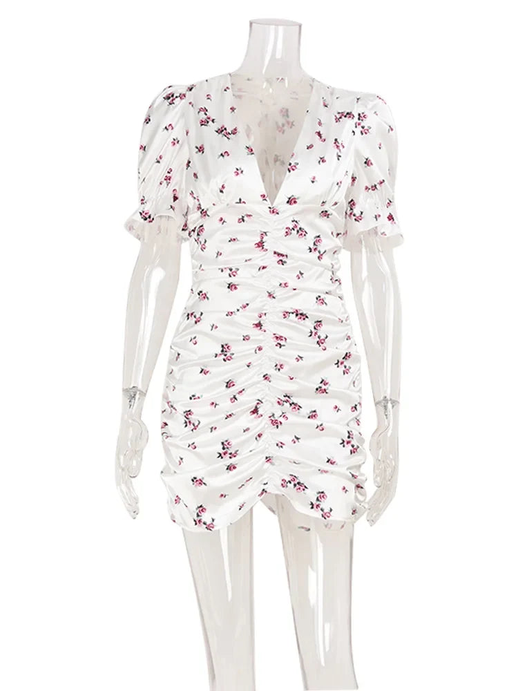 Aurelie Floral Bodycon Dress