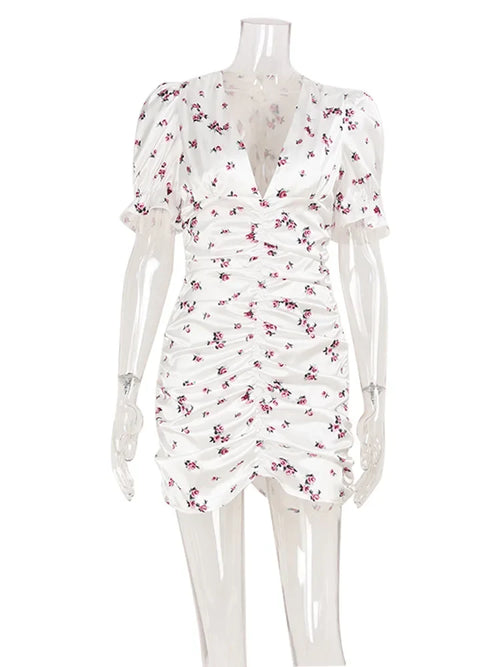 Aurelie Floral Bodycon Dress