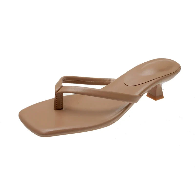 Luna Kitten Heel Sandals