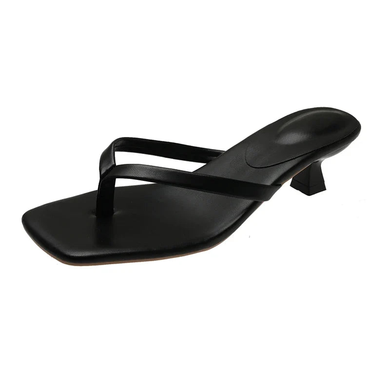 Luna Kitten Heel Sandals