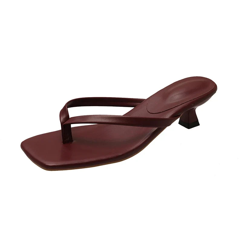Luna Kitten Heel Sandals