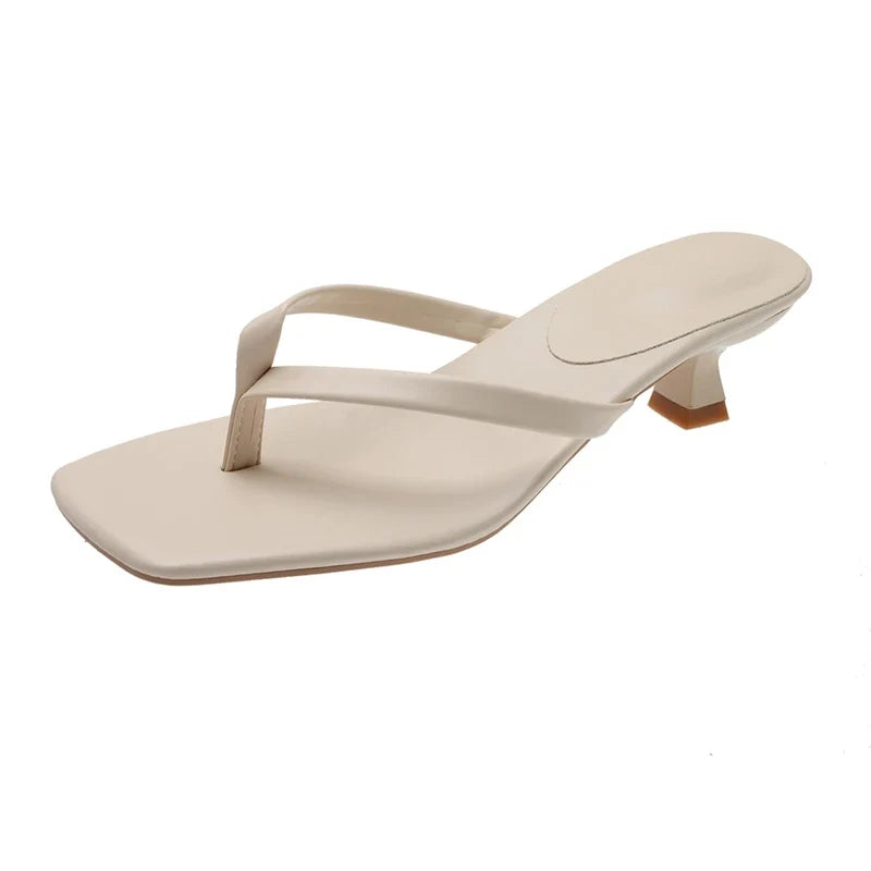 Luna Kitten Heel Sandals