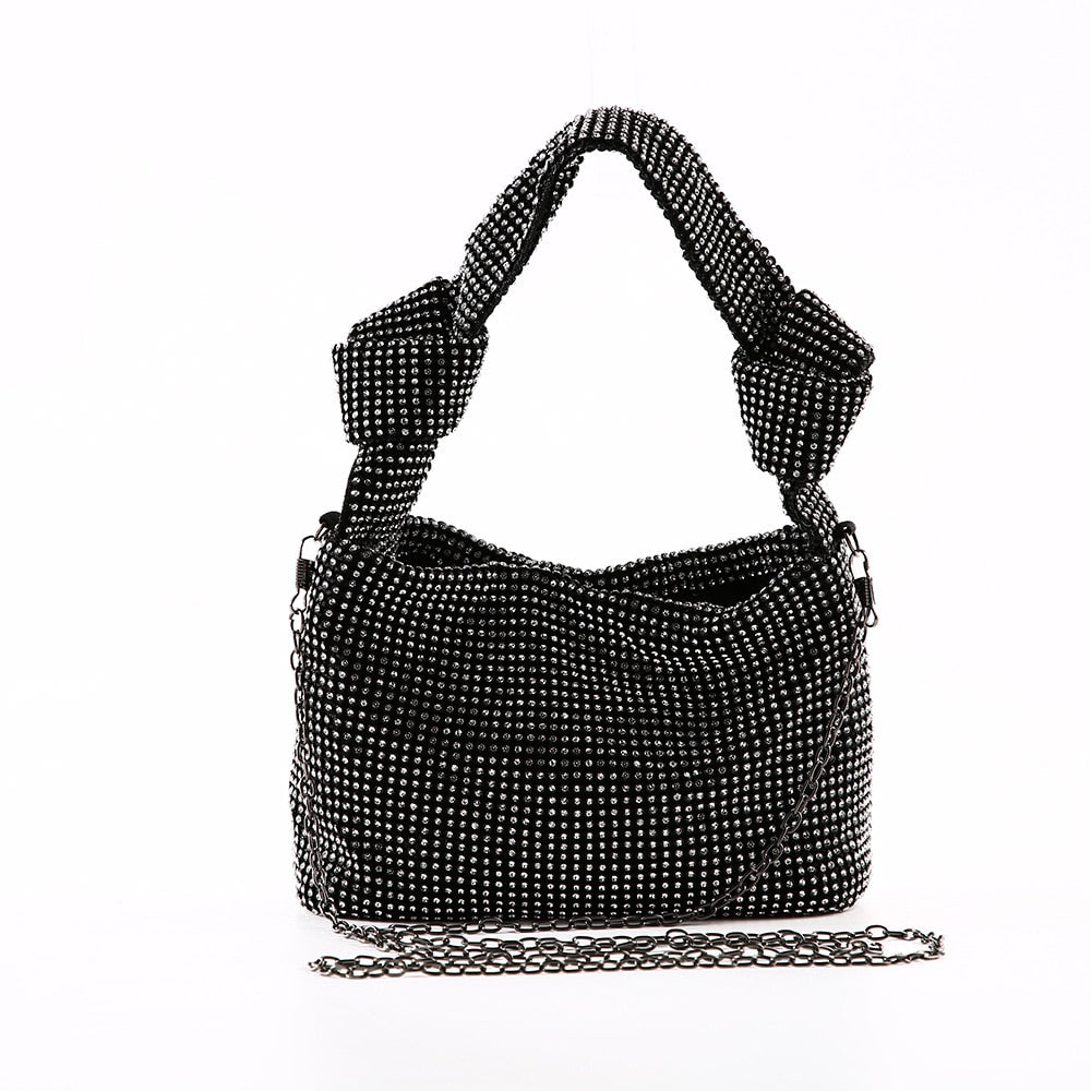 Grace Rhinestone Bag detail